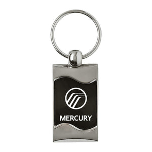 Mercury Keychain & Keyring - Black Wave (KC3075.MRY.BLK)
