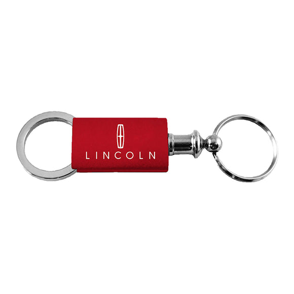 Lincoln Keychain & Keyring - Red Valet (KC3718.LIN.RED)