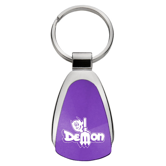 Demon Keychain & Keyring - Purple Teardrop (KCPUR.DMN)