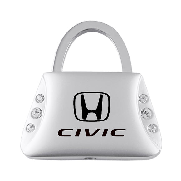 Honda Civic Keychain & Keyring - Purse with Bling (KC9120.CIV)