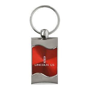 Lincoln LS Keychain & Keyring - Red Wave (KC3075.LLS.RED)