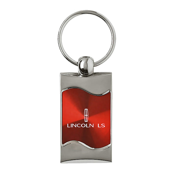 Lincoln LS Keychain & Keyring - Red Wave (KC3075.LLS.RED)