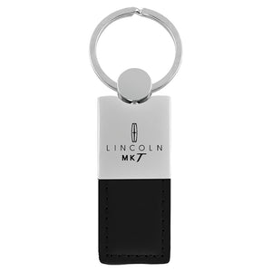 Lincoln MKT Keychain & Keyring - Duo Premium Black Leather (KC1740.MKT.BLK)