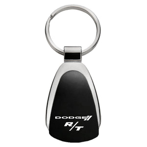 Dodge R/T Keychain & Keyring - Black Teardrop (KCK.DRT)