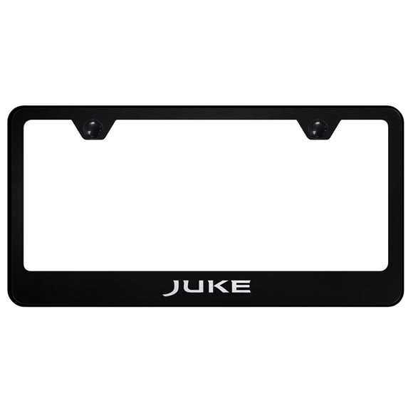 Nissan Juke Black License Plate Frame (LF.JUKE.EB)