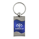 Toyota Corolla Keychain & Keyring - Blue Wave (KC3075.COR.BLU)