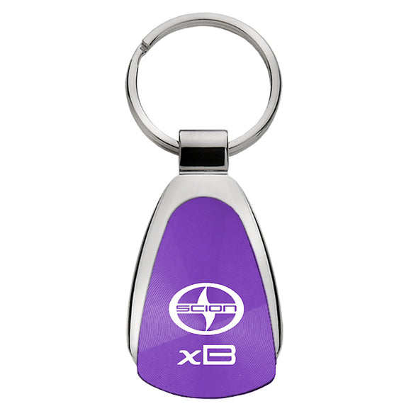 Scion xB Keychain & Keyring - Purple Teardrop (KCPUR.SXB)