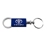 Toyota Venza Keychain & Keyring - Navy Valet (KC3718.VNZ.NVY)