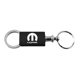 Mopar Keychain & Keyring - Black Valet (KC3718.MOP.BLK)