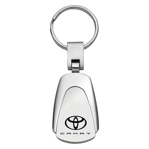 Toyota Camry Keychain & Keyring - Silver Teardrop (KC3.CAM)