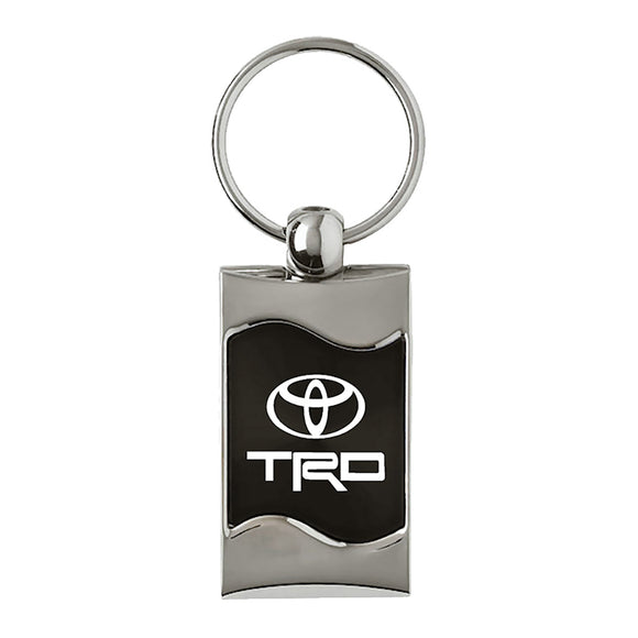 Toyota TRD Keychain & Keyring - Black Wave (KC3075.TRD.BLK)