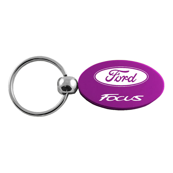 Ford Focus Keychain & Keyring - Purple Oval (KC1340.FOC.PUR)