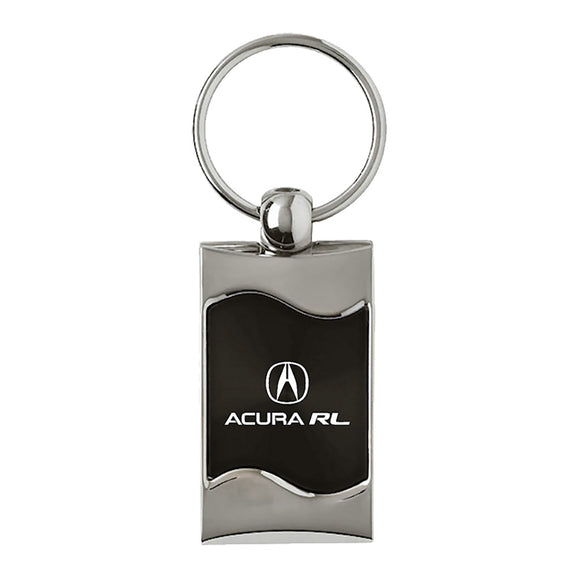 Acura RL Keychain & Keyring - Black Wave (KC3075.ARL.BLK)