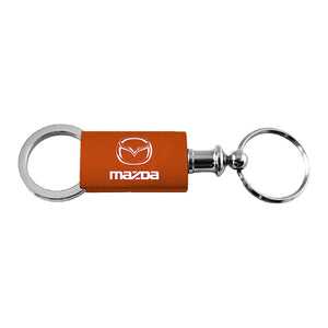 Mazda Keychain & Keyring - Orange Valet (KC3718.MAZ.ORA)