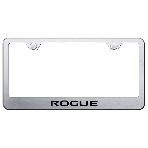 Nissan Rogue Brushed License Plate Frame (LF.ROG.ES)
