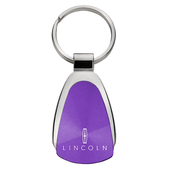 Lincoln Keychain & Keyring - Purple Teardrop (KCPUR.LIN)