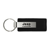 Jeep Cherokee Keychain & Keyring - Premium Leather (KC1540.CHE)