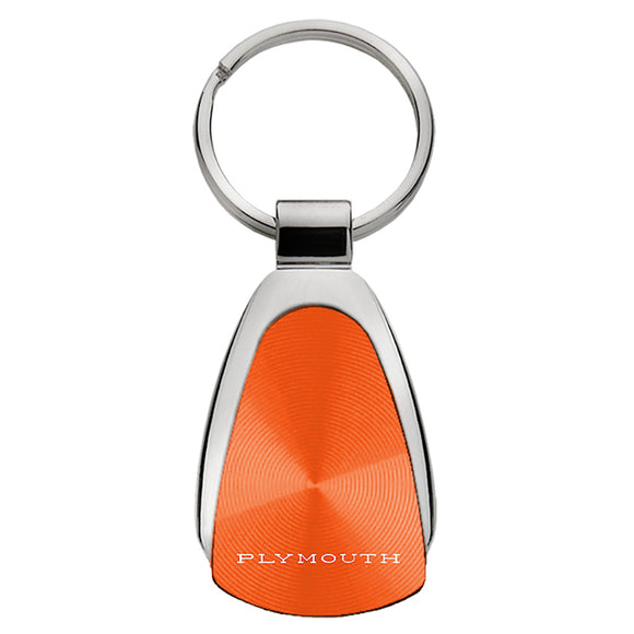 Plymouth Classic Keychain & Keyring - Orange Teardrop (KCORA.PLYC)