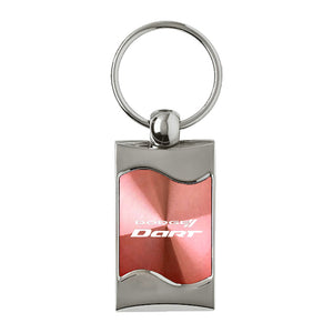 Dodge Dart Keychain & Keyring - Pink Wave (KC3075.DART.PNK)