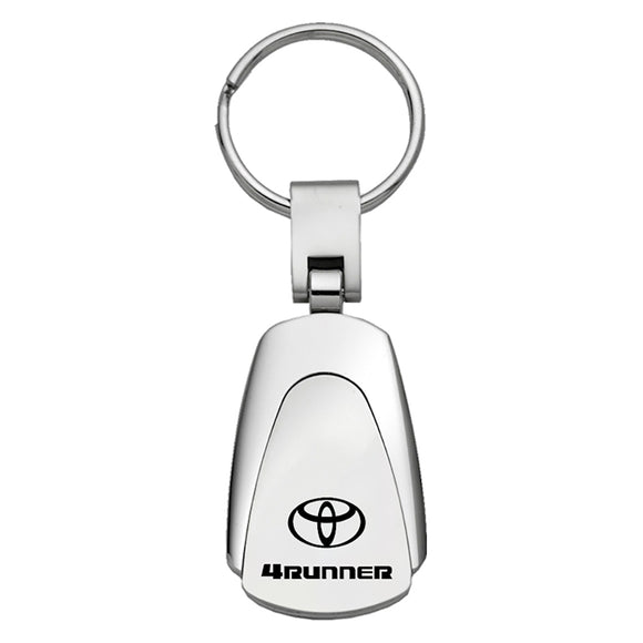 Toyota 4Runner Keychain & Keyring - Silver Teardrop (KC3.4RU)