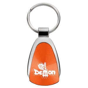 Demon Keychain & Keyring - Orange Teardrop (KCORA.DMN)