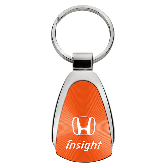 Honda Insight Keychain & Keyring - Orange Teardrop (KCORA.INS)