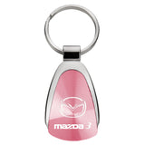 Mazda 3 Keychain & Keyring - Pink Teardrop (KCPNK.MZ3)