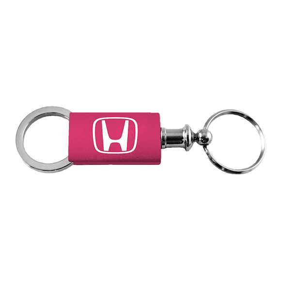 Honda H Keychain & Keyring - Pink Valet (KC3718.H.PNK)