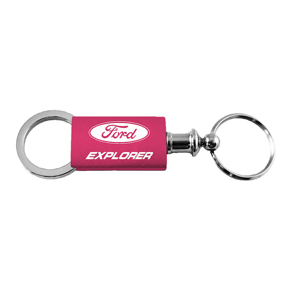 Ford Explorer Keychain & Keyring - Pink Valet (KC3718.XPL.PNK)