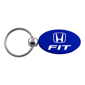 Honda Fit Keychain & Keyring - Blue Oval (KC1340.FIT.BLU)