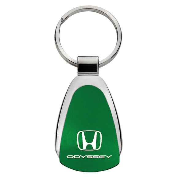 Honda Odyssey Keychain & Keyring - Green Teardrop (KCGR.ODY)