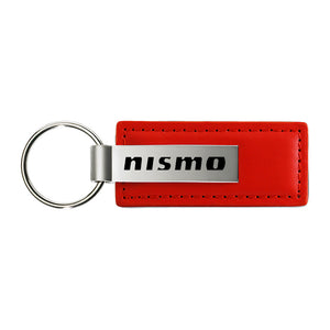 Nissan NISMO Keychain & Keyring - Red Premium Leather (KC1542.NSM)