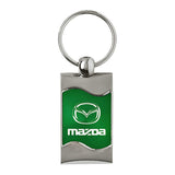 Mazda Keychain & Keyring - Green Wave (KC3075.MAZ.GRN)