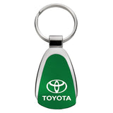 Toyota Keychain & Keyring - Green Teardrop (KCGR.TOY)