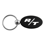 Dodge R/T Keychain & Keyring - Black Oval (KC1340.RT.BLK)