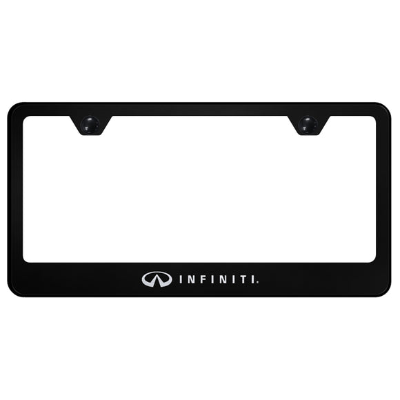 Infiniti Black License Plate Frame (LF.INF.EB)