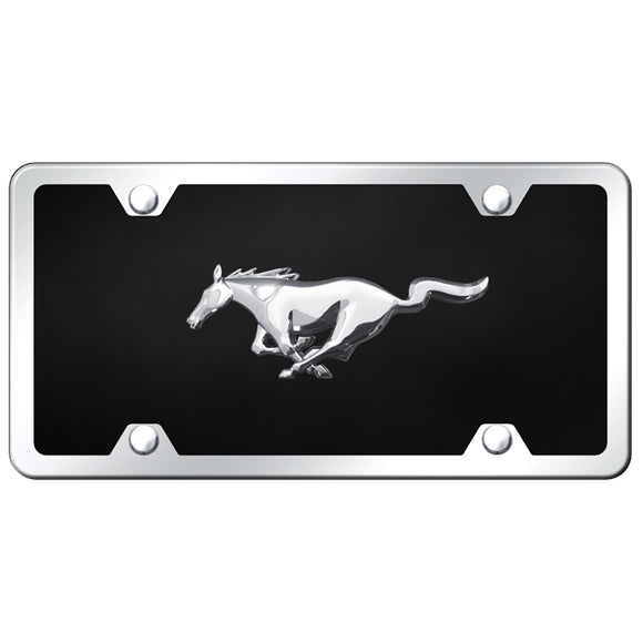 Ford Mustang Chrome on Black Acrylic Kit (AG-P.MUS.CBK)