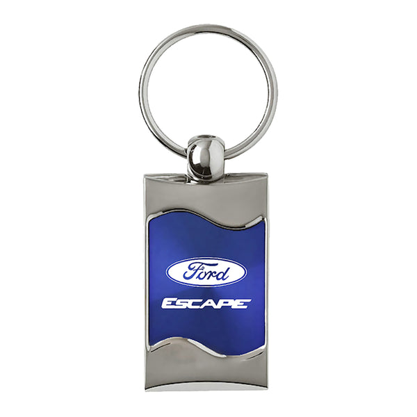 Ford Escape Keychain Keyring Blue Wave KC3075.XCA.BLU