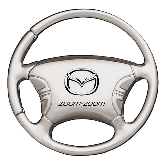 Mazda Zoom Zoom Keychain & Keyring - Steering Wheel (KCW.ZOO)