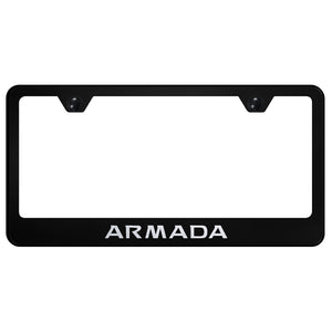 Nissan Armada Black License Plate Frame (LF.ARM.EB)
