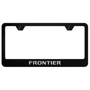 Nissan Frontier Black License Plate Frame (LF.FRO.EB)