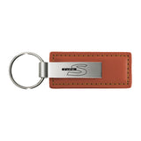Acura Type S Keychain & Keyring - Brown Premium Leather (KC1541.TYP)
