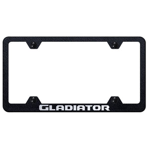 Jeep Gladiator Steel Wide Body Frame - Laser Etched Rugged Black (LFW.GLAD.ERB)