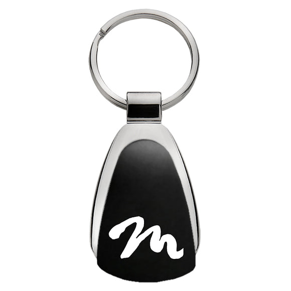 Mazda M Keychain & Keyring - Black Teardrop (KCK.M)