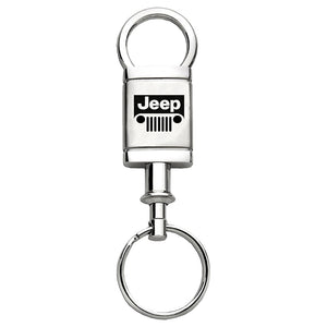 Jeep Grill Keychain & Keyring - Valet (KCV.JEEG)