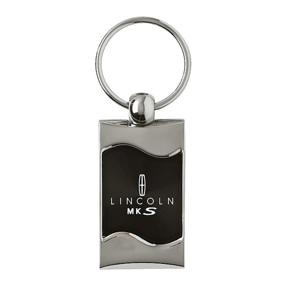 Lincoln MKS Keychain & Keyring - Black Wave (KC3075.MKS.BLK)