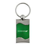 Dodge Stripe Keychain & Keyring - Green Wave (KC3075.DODS.GRN)