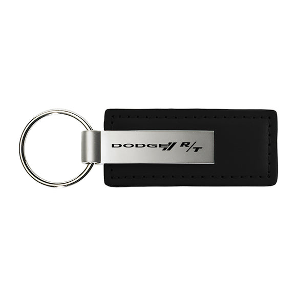 Dodge R/T Keychain & Keyring - Premium Leather (KC1540.DRT)