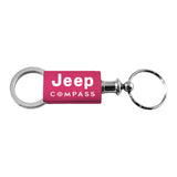 Jeep Compass Keychain & Keyring - Pink Valet (KC3718.CMP.PNK)