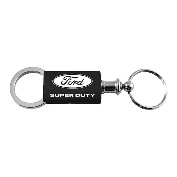 Ford Super Duty Keychain & Keyring - Black Valet (KC3718.DTY.BLK)